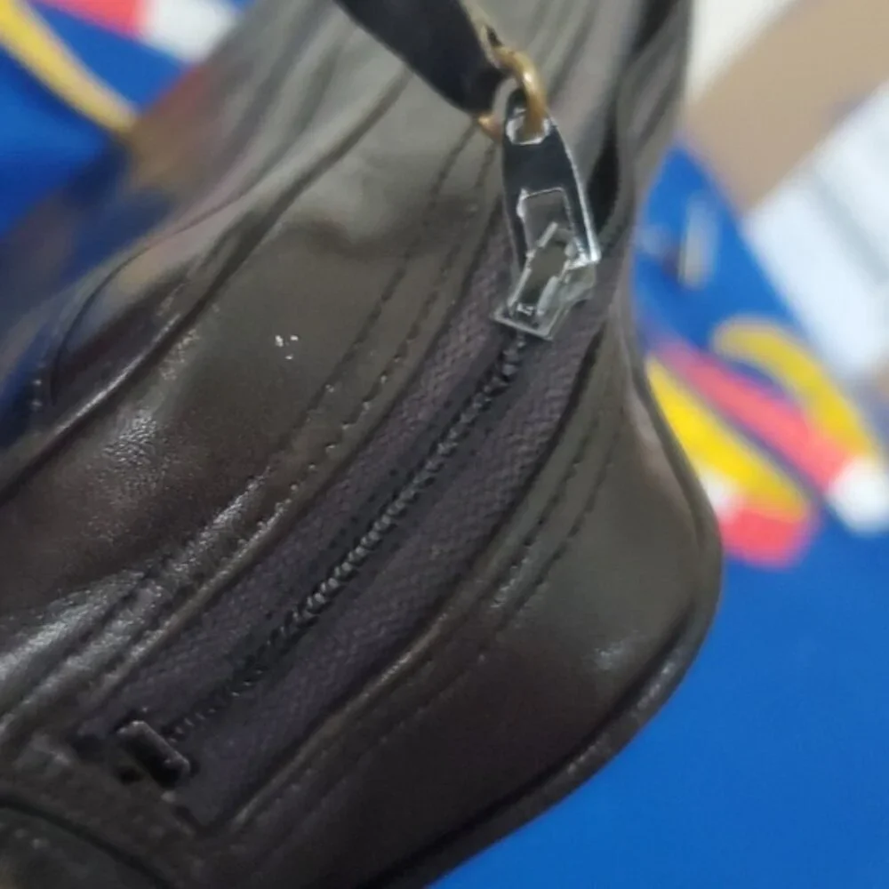 VTG Morris Moskowitz Black Genuine Leather Purse - Picture 4 of 13